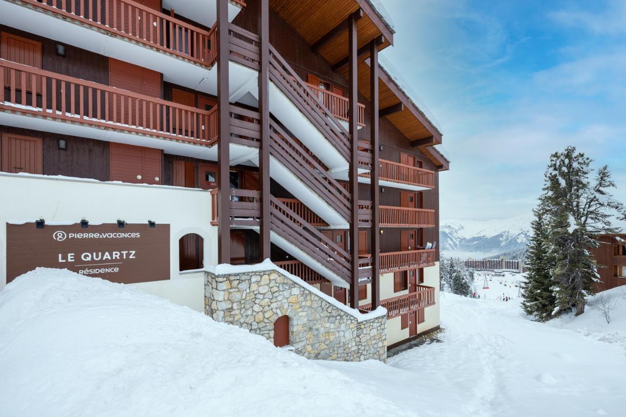 Residence Pierre & Vacances Le Quartz La Plagne Exterior foto